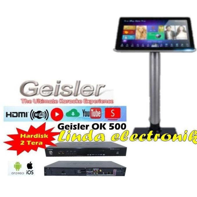 karaoke player geisler ok500 geisler ok 500 plus touchskin 19'' origin