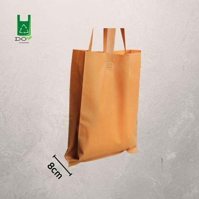 Picx- Tas Spunbond Polos Besar 38X45 | Goodie Bag Lebaran | Custom