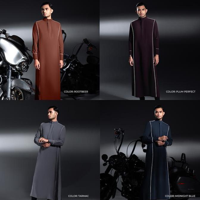 [THOBE SMITH LINE] Thobe Studios Thoub x Bysofni (Jubah / Gamis Pria Premium Slimfit) - UV Protectio
