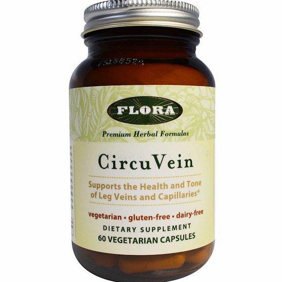 Hesperidin Diosmin, Flora, CircuVein, 60 Veg Caps