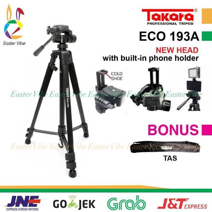 TRIPOD TAKARA ECO 193A / ECO-193A TRIPOD KAMERA