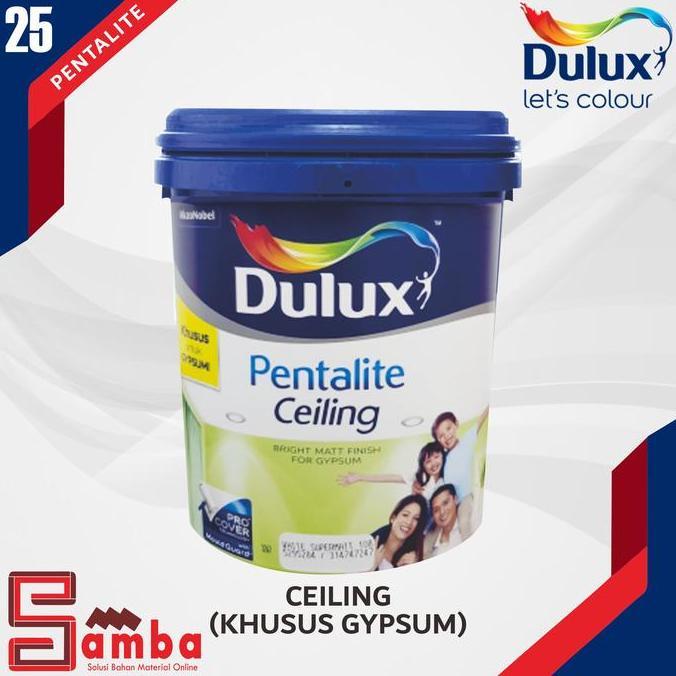 Colorbit- Dulux Pentalite Ceiling 25 Kg / Cat Plafon / Cat Gypsum