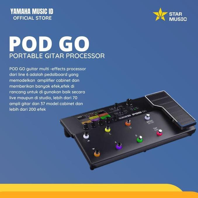 TERBARU line 6 pod go effects / PODGO / POD GO