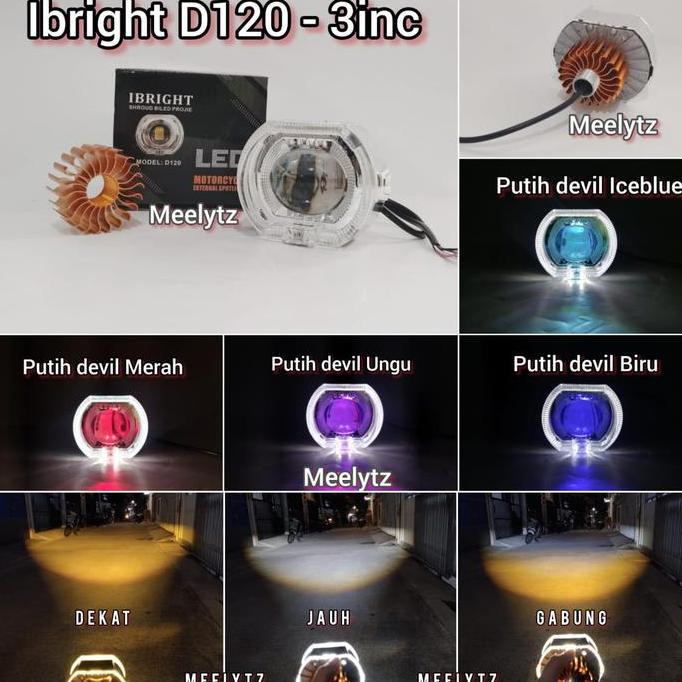 IBRIGHT D120 - Projie Biled  Cut Off 3inc Terlaris