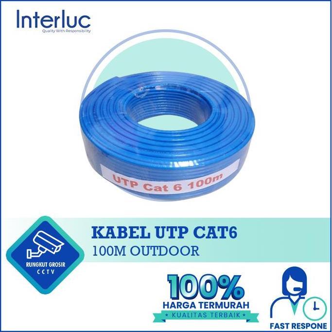 INTERLUC KABEL UTP CAT6 100m OUTDOOR