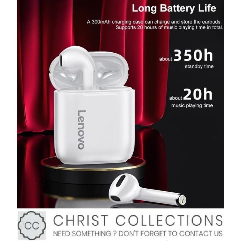 LENOVO TRUE WIRELESS BLUETOOTH EARPHONE TWS NOISE REDUCTION CVC LP2