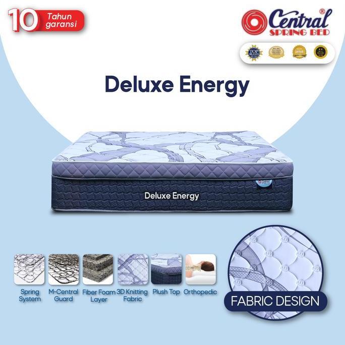 Central Spring Bed Springbed Central Grand Deluxe 90 x 200 Full Set (TERBAIK) (TERBARU) (TERMURAH)