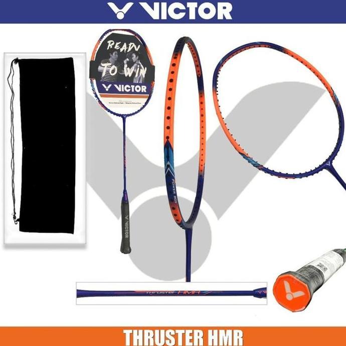 Loop- Victor Thruster Hmr M Skyblue Raket Badminton Original