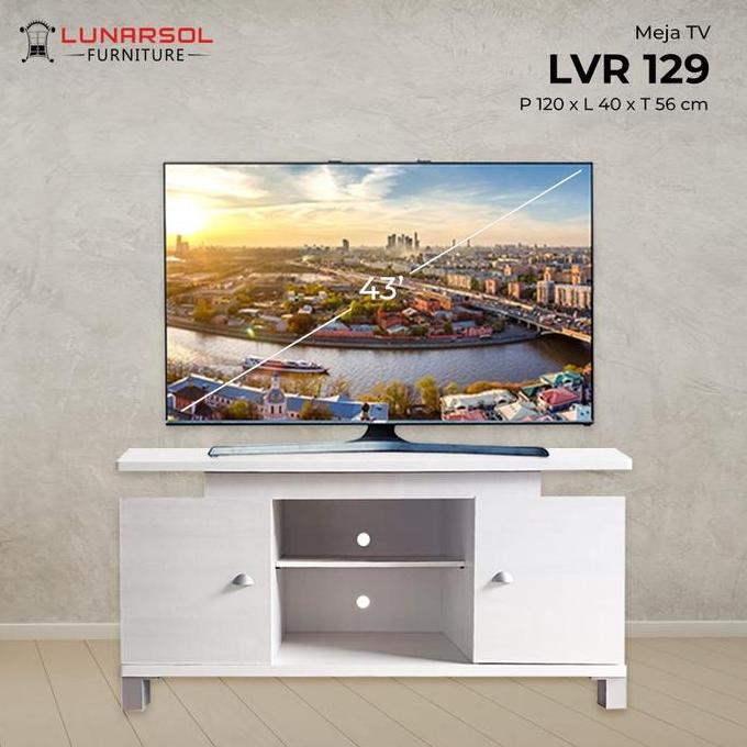 Buffet TV/ Meja TV Putih Murah Meriah | 129 (TERBAIK) (TERBARU) (TERMURAH)