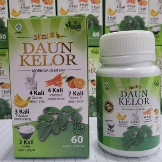 Tersedia Kapsul Ekstrak Daun Kelor | KAPSUL DAUN KELOR 60 Kapsul Inayah