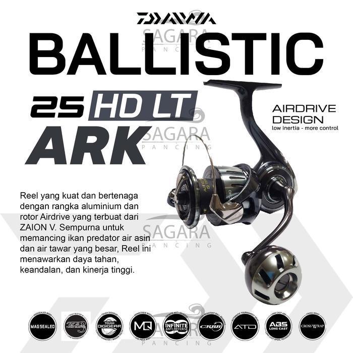 Reel Daiwa Ballistic Hd Lt Ark 2025 Reel Pancing Spinning