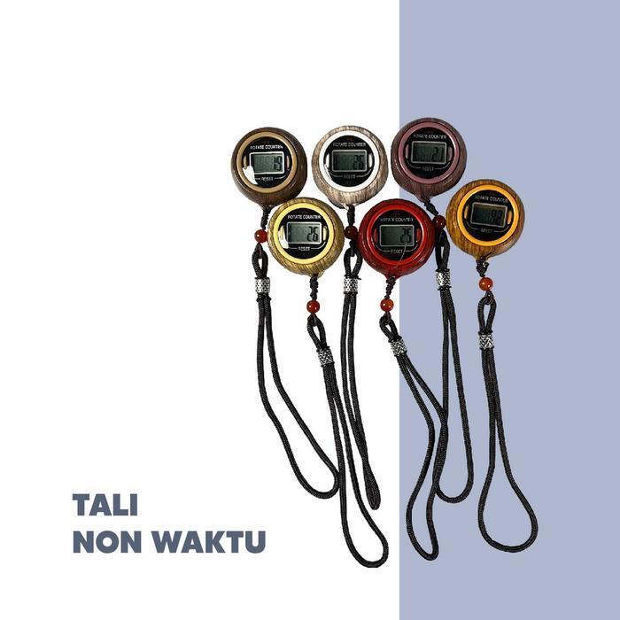 (Diskon) [Cod] Tseloop C383 Tasbih Digital Kayu / Tasbih Digital Premium Mini Tally Bestseller