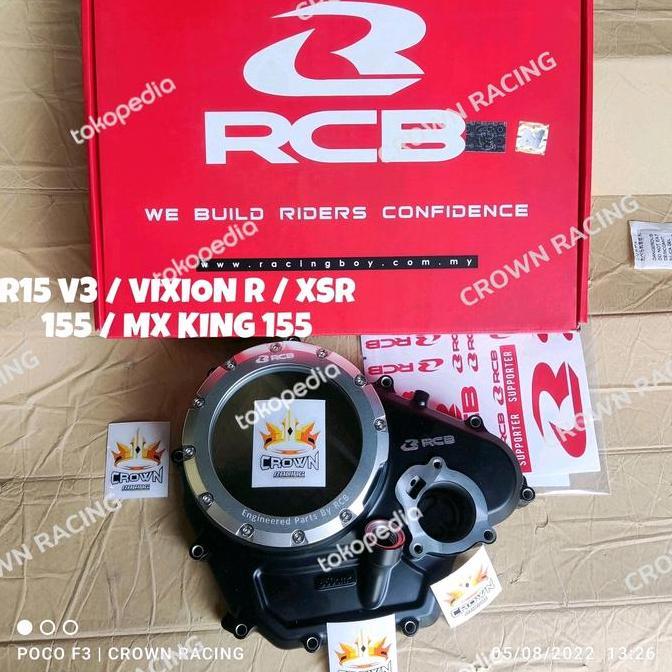 Cover Engine Pelindung Tutup Mesin Rcb Cnc R15 V3 / Vixion R / Xabre
