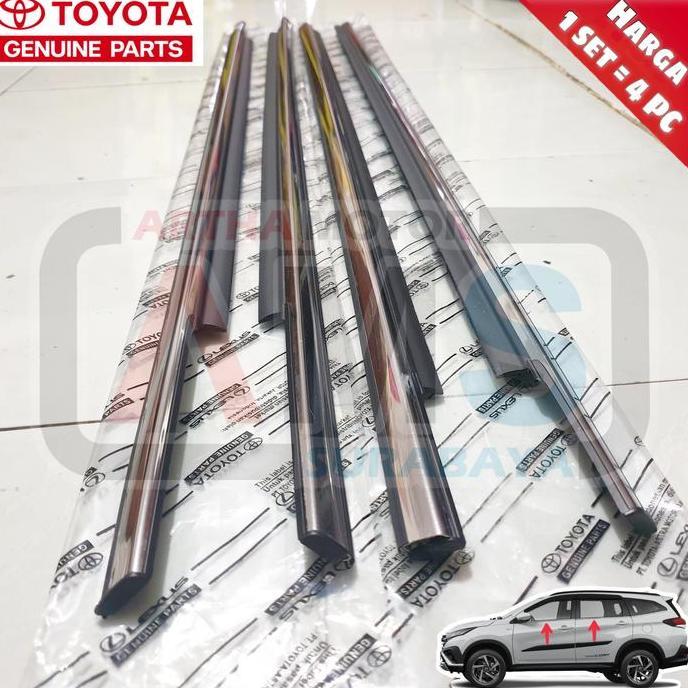 /////] Pelipit Lis List Kaca Pintu Mobil All New Terios Chrome