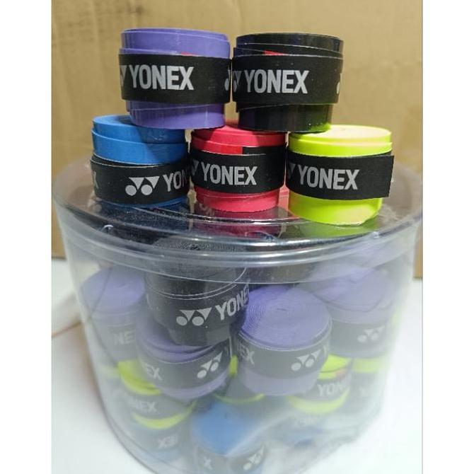 Loop- Grip Karet Badminton Bulutangkis Yonex 1 Toples / Raket Bulutangkis Badminton Yonex - 1 Toples