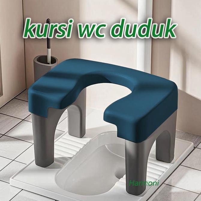 Kursi Toilet Jongkok wc duduk portable Kamar jongkok flush kursi toilet duduk kursi jongkok plastik 