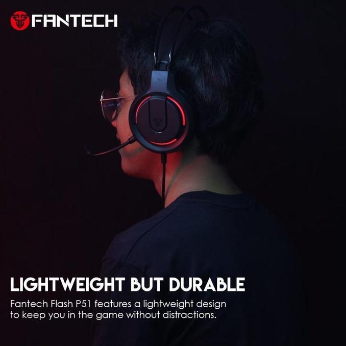 Funfake- Fantech P51 5 In 1 Combo Gaming Gear Paket Lengkap Untuk Pc/Laptop