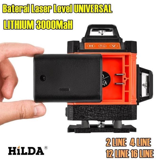 :::::::] SPAREPART BATERAI LASER LEVEL 12 16 LINE HILDA LASER LEVEL 515