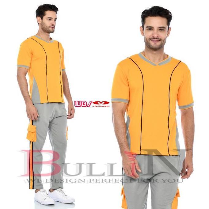 PROMO - BULLIN Setelan Olahraga Davian Pria / Setelan Jogging Cowok