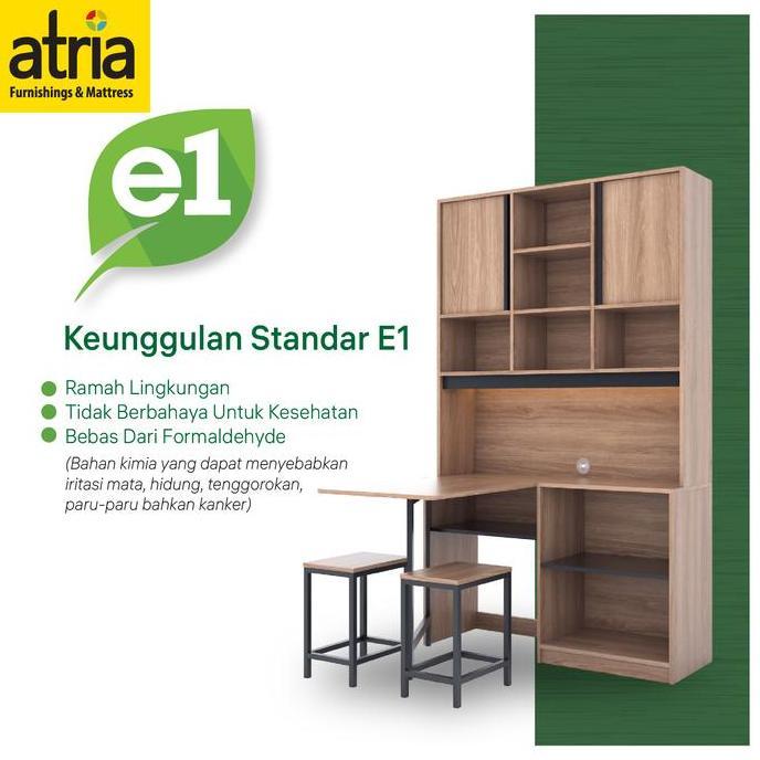 Atria Sakha Meja lampu Nakas Aestetik Table Furniture (TERBAIK) (TERBARU) (TERMURAH)