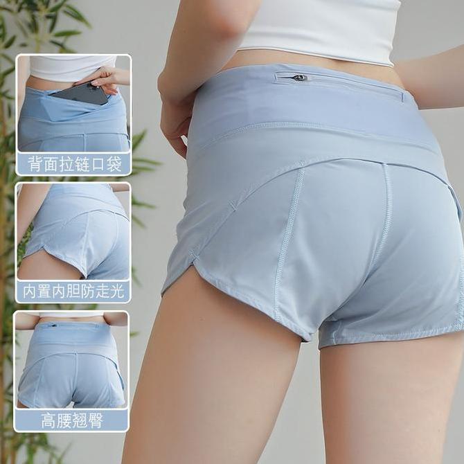 TERLARIS - Celana Lari Pendek Wanita Celana Running ada Kantong 2990 (X422A)