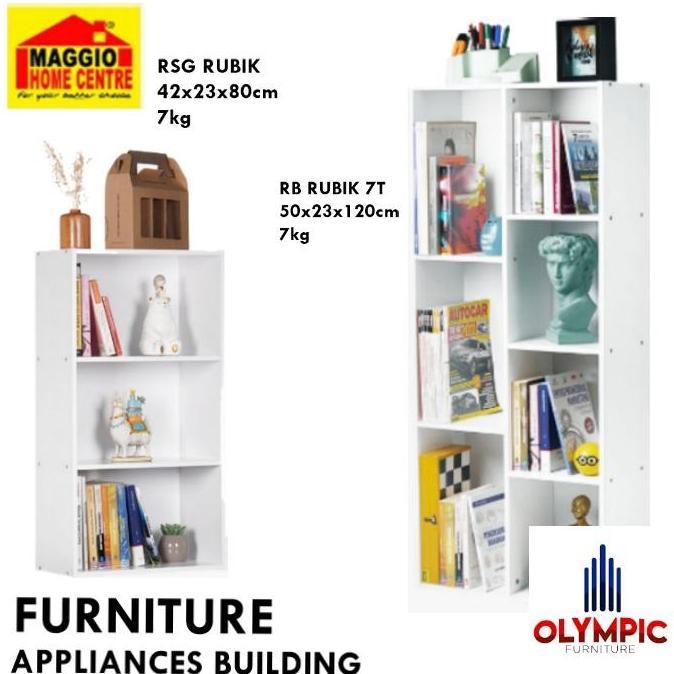 RAK BUKU - RAK PAJANGAN - RAK BUKU - KABINET - RUBICK RBXRSG - OLYMPIC