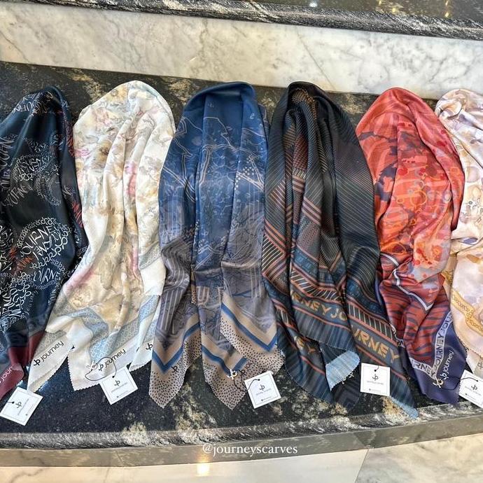 Xkxk- Scraf Jp Plat Reguler Hijab Square