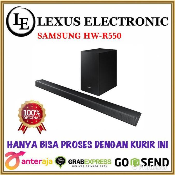 SAMSUNG SOUNDBAR HW-R550 | HWR550 | HW R550 | WIRELESS 320W (TERBAIK) (TERBARU) (TERMURAH)