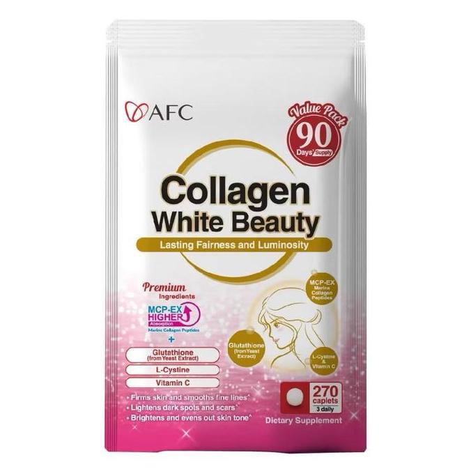 Afc Collagen White Beauty Isi 270 Kaplet