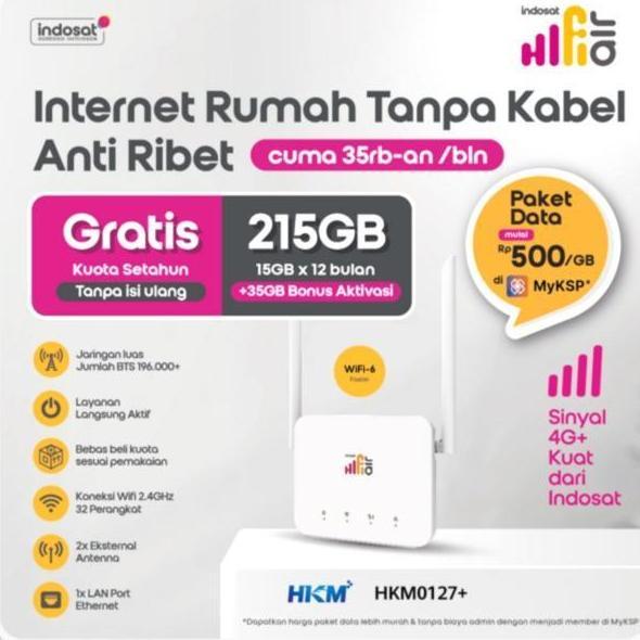 MODEM MIFI WIRELESS ROUTER HKM0126 ORBIT STAR LITE 4G LTE 150GB