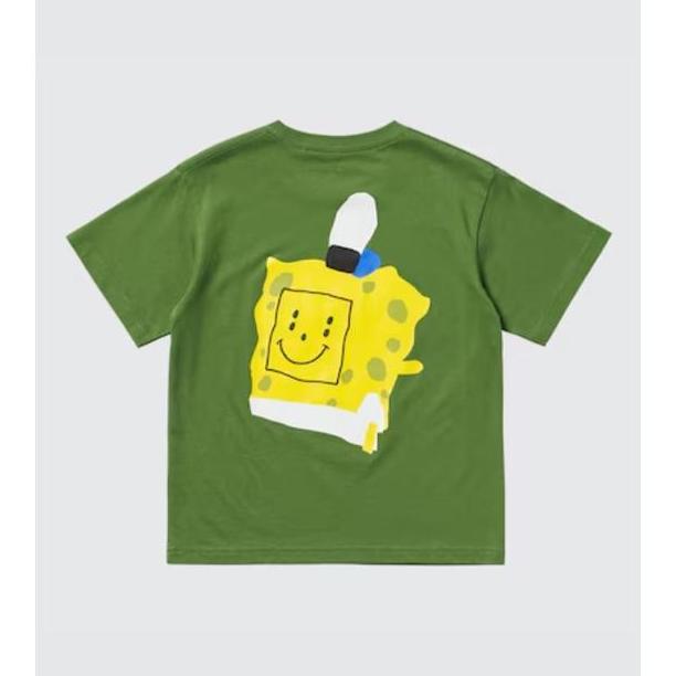 UNIQLO KIDS SpongeBob Short Sleeve UT