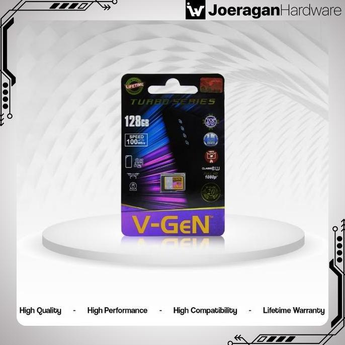 Micro SD 128gb Turbo V-GeN | MicroSD 128 gb vgen class 10 | Class10