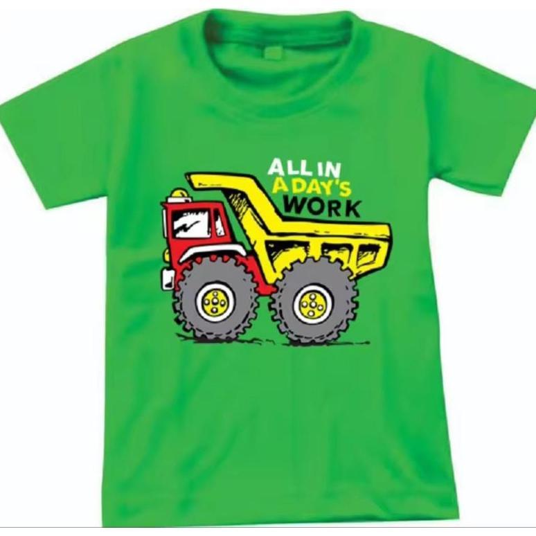 Cuci Gudang  Kaos Anak 1 Lusin 12 Pcs Baju Anak Laki-Laki Perempuan