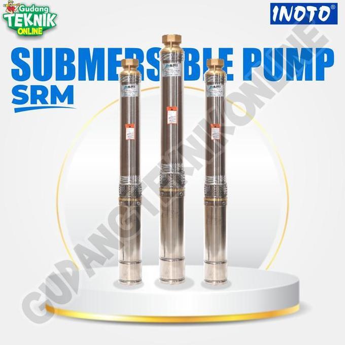 DHEALOKA Pompa Air Celub Satelit INOTO 4SRM1604 4SRM1606 4SRM1609 1,5HP 2HP 3HP OUTLET 2,5" Casing 4