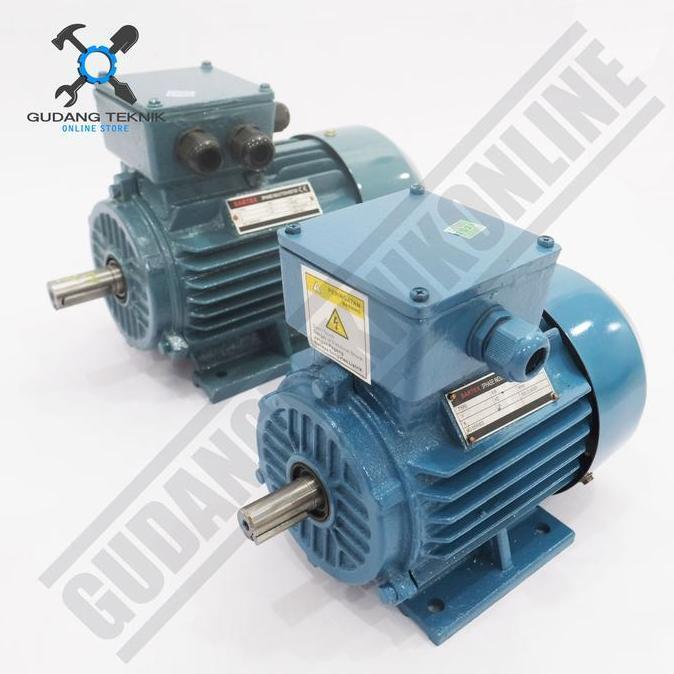 SABILULUNGAN Dinamo Motor Penggerak 1.5 HP 4P 3Ph 3000Rpm BARTEX - 1.5HP 4P 3Phase