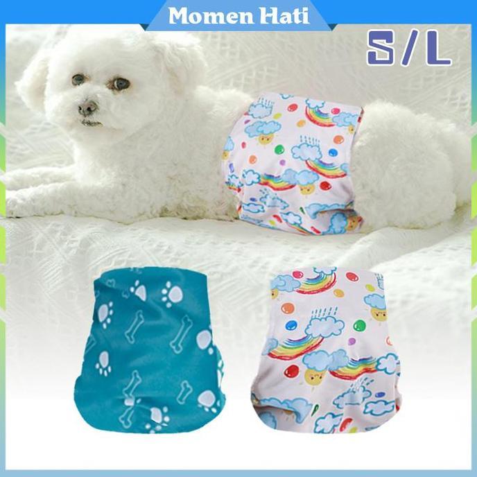 SIMATEKNO Popok Anjing Jantan Penutup Pampers Anjing Anti Geser Kecil Hypoallergenic
