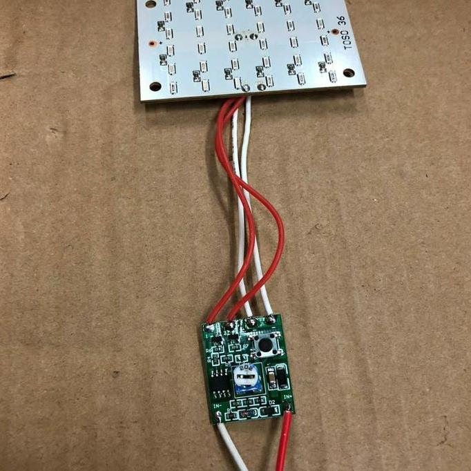 DR288 >> Modul Strobo 2 Channel BK-S24 LED Memory Manual Otomatis S-24