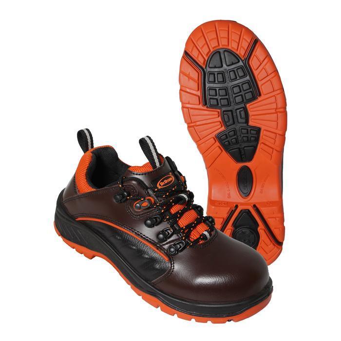 Dr OSHA Paradise 9171 S2 Composite Waterproof Safety Shoes - Brown