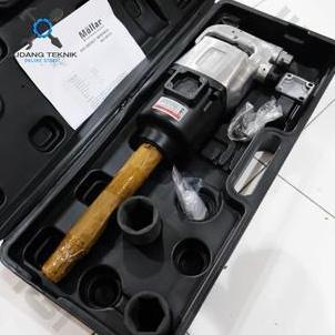 SABILULUNGAN MOLLAR Air Impact Wrench 1 inch Anvil 9inci Alat Buka Baut Roda Truck Impak Impek Angin
