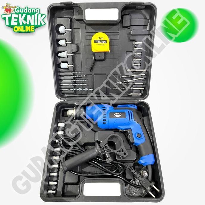 PANGRANGO Mesin Bor LISTRIK 13mm HNL HL913 H&L HL HNL / Impact Drill Mesin Bor Tangan Kayu Besi Beto
