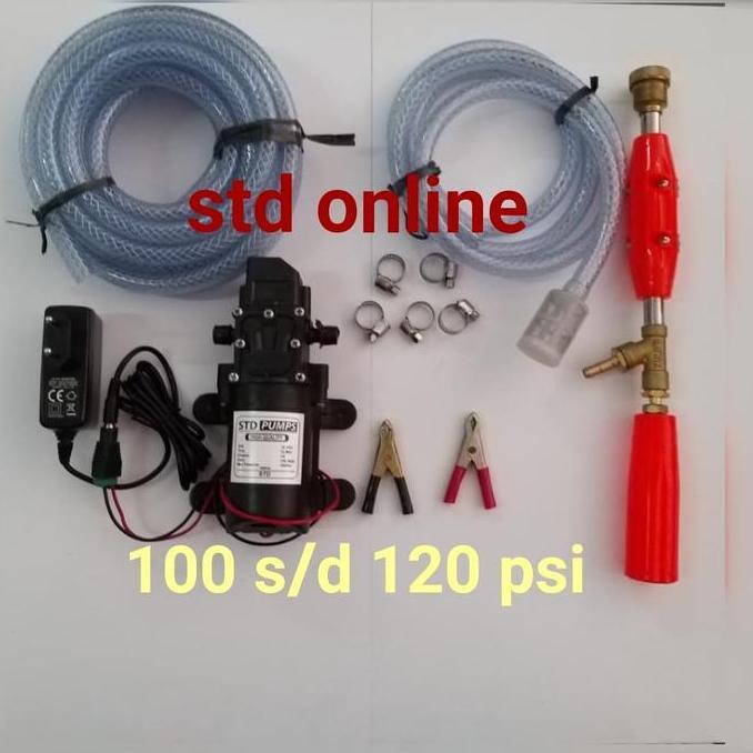 Steam Dc Alat Cuci Ac Cuci Motor Jet Cleaner 120Psi