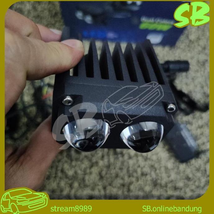 Autovision Biled Mini Projie Borneo Fog Light double lens Foglamp