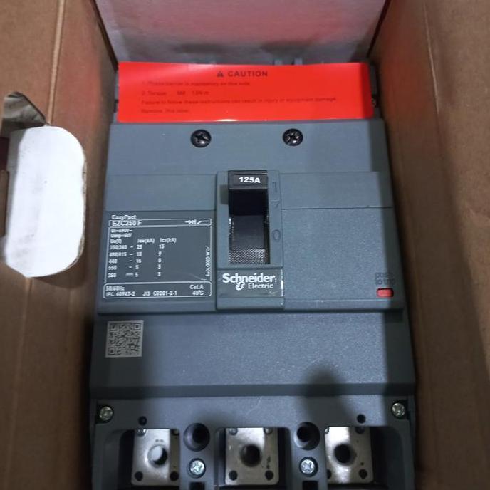 Mccb Ezc250F3125 Schneider 3Phase 125A Original Terbatas