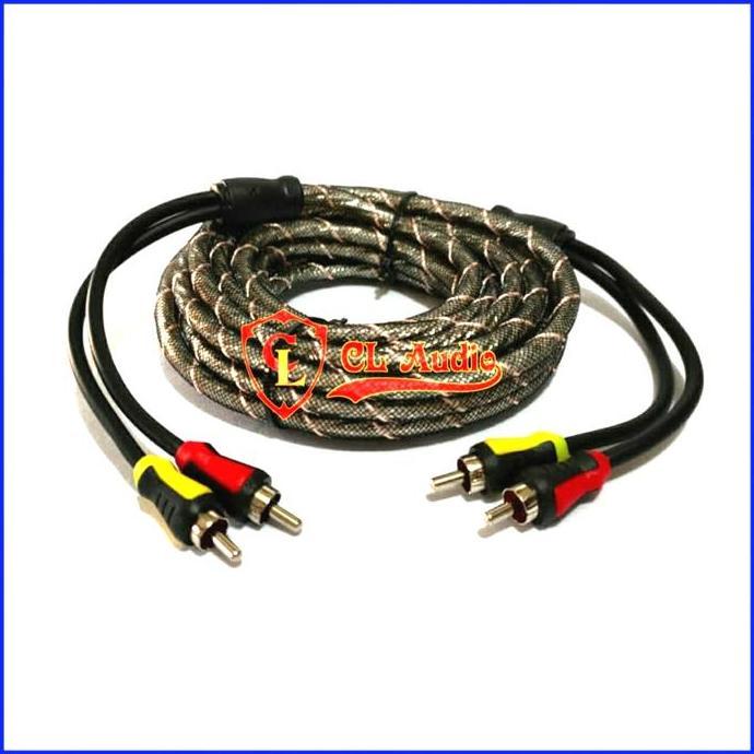KABEL RCA MOBIL / KABEL RCA AUDIO MOBIL MOMENTUM 5 METER