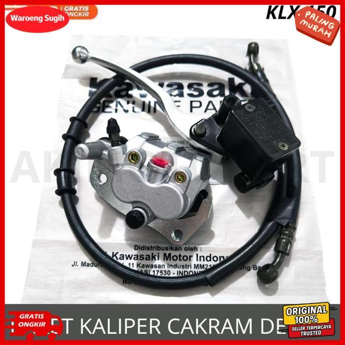 Exclusive Kepala Babi Kaliper Depan + Master Rem Set Depan Klx 150 Paket Rem Set Depan + Kaliper Sil