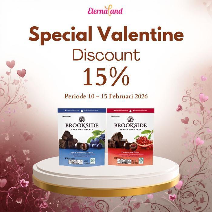 Brookside Dark Chocolate - Cokelat Brookside Impor Usa Aneka Rasa