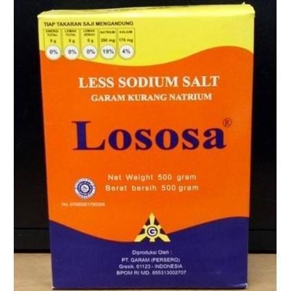 Backto- Lososa Garam Rendah Natrium 500Gr - Garam Himalaya - Salt