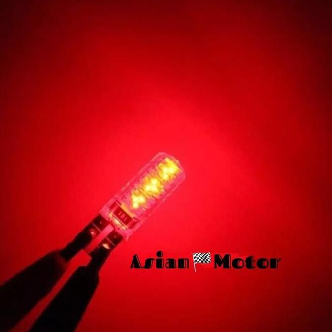 Promo Lampu Sen Sein T10 6Led Jelly Mode Kedip/ Flash Kedip Gel Cod
