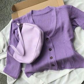 Momi- Willy Rajut Cardigan Wanita / Crop Rajut Knit Rajut / Outer Kardigan Baju Fit Kancing