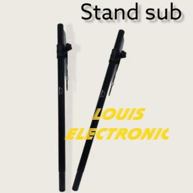 BEBAS ONGKIR - Stand Subwoofer Stand Speaker Mono Subwoofer Tiang Subwoofer ( 2 Pcs )
